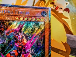 Kashtira Fenrir platinum secret rare yu-gi-oh rarity collection 5 trading card - Image 5