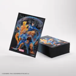 New! Card Sleeves: MTG Premium Art- Marvel Super Heroes- The Fantastic Four (10 - Image 1