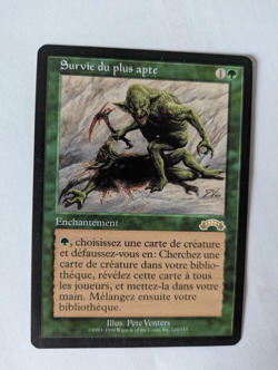 French Survival of the Fittest Exodus MTG NM Free shipping with tracking - Image 1