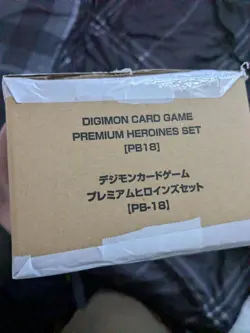 Digimon Card Game Premium Heroines Set PB18 English Version - Image 1