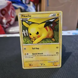 Pikachu Pokemon TCG Heartgold And Soulsilver Common Card #78/123 - Image 1