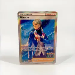 Blanche Pokemon GO SWSH227 Full Art Black Star Promo NM - Image 1