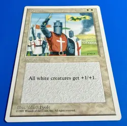 1 BANNED MTG Magic The Gathering Crusades | Fourth Edition 4ED | NM - Image 5
