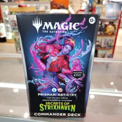 Magic The Gathering Secrets Of Strixhaven Prismari Artistry Commander Deck *NEW* - Image 1