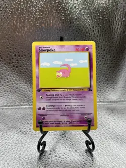 Slowpoke 55/62 Fossil Regular - 1st Edition - LP - Pokemon - Image 1
