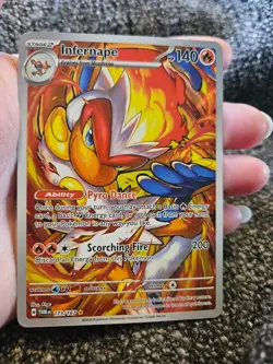 Infernape - Illustration Rare - Twilight Masquerade TWM 173/167 Pokemon Card NM - Image 1
