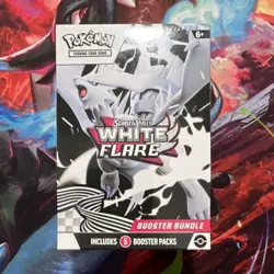 Pokemon TCG Scarlet & Violet—White Flare Booster Bundle Box 6 Packs - Image 1
