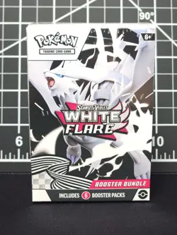 Pokemon TCG Scarlet & Violet White Flare Booster Bundle 6 Booster Packs New - Image 1