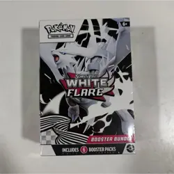 Pokemon TCG Scarlet & Violet—White Flare Booster Bundle Box 6 Packs - Image 1