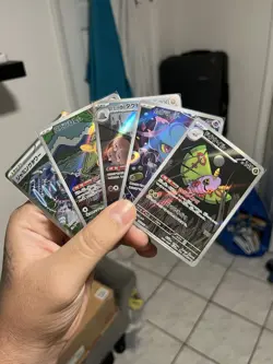 Mega Dream Cards! Misdreavus, Dugtrio, Fan Rotom, Dustox & Jamming Tower - Image 1