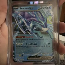 Suicune ex 010/034 Trading Card Game Classic Holo - Image 3