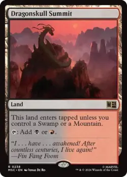 ~ Dragonskull Summit ~ NM ~ Commander: Marvel Super Heroes ~ MTG ~ - Image 1