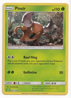 Pokemon Card Pinsir 007/034 Holo English Venusaur Deck Classic Collection NM (A8 - Image 1