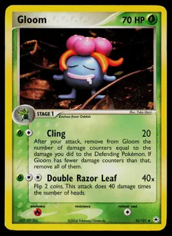 Pokemon Card Hidden Legends Gloom 35/101 Reverse Holo Uncommon - Image 1