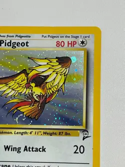*** Pidgeot 8/64 1995 Pokemon Card Vintage Rare Holo NM/LP - Image 3