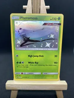 Pheromosa SV5/SV94 Shiny Holo Rare Hidden Fates: Shiny Vault Pokemon TCG NM - Image 1