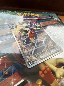 Pokemon Cynthia's Garchomp ex 232/182 Destined Rivals Pokemon Near Mint! - Image 4