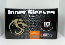 (1000 box) BCW Standard Inner Card Sleeves 64x89mm MTG Pokemon - Image 1