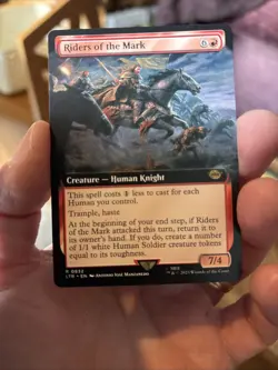 EXTENDED Riders of the Mark - Lord of the Rings - NM - Magic: The Gathering MTG - Image 1