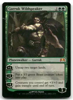 Garruk Wildspeaker HP DMG Foil P Media Promos XBLA 2009 - Image 1
