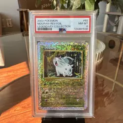 2002 POKEMON NIDORAN - Rev Holo Legendary Collection PSA 8 - Image 1