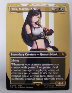 Wizards of the Coast Tifa, Martial Artist FFVII #0206 Rare Extended Art Regular - Image 1