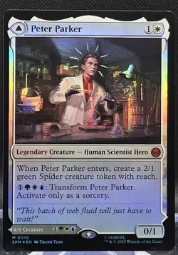 Peter Parker Amazing Spider-Man #10 Spider-Man Foil Mythic - Image 1