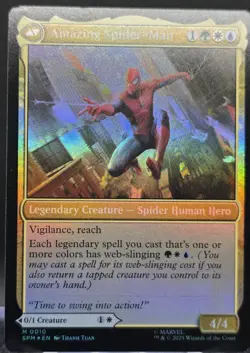 Peter Parker Amazing Spider-Man #10 Spider-Man Foil Mythic - Image 2