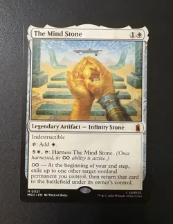 Magic: The Gathering The Mind Stone 0021 Marvel Super Heroes Mythic EN - Image 1