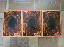YUGIOH 3X BANISHING TRAP HOLE DUNE-EN077 SUPER 1ST ED NM - Image 2