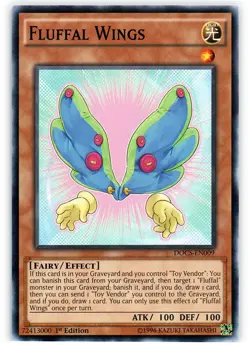 Fluffal Wings - DOCS-EN009 - Common - 1st Edition - Lightly Played - Image 1