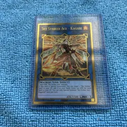 Sky Striker Ace Kagari MAGO-EN038 Yu-Gi-Oh! Holo Prem Gold Rare 1st Edition NM - Image 1