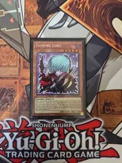YUGIOH VAMPIRE LORD BLGG-EN004 SECRET 1ST ED NM CHIBI - Image 1