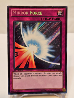Mirror Force LCYW-EN091 Secret Rare 1st Edition Yugioh 2052 - Image 1