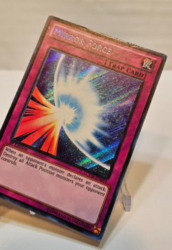 Mirror Force LCYW-EN091 Secret Rare 1st Edition Yugioh 2052 - Image 4