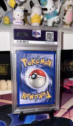 2000 Pokemon Mew Black Star Promo #9 Holo PSA 8 Pokemon League - Image 4