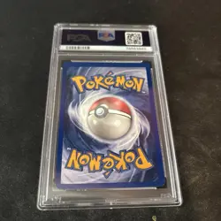 2000 MEW #9 Pokemon Black Star Promo Pokemon League Holo PSA 8 - Image 3