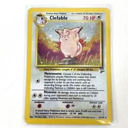 NM Clefable 5/130 Holo 1999 Base Set 2 WOTC Pokemon TCG - Image 1