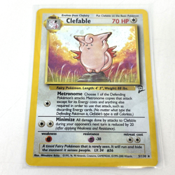 NM Clefable 5/130 Holo 1999 Base Set 2 WOTC Pokemon TCG - Image 2