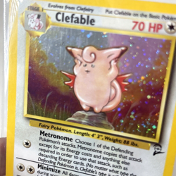 NM Clefable 5/130 Holo 1999 Base Set 2 WOTC Pokemon TCG - Image 5