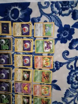 LP/NM 47 Cards Pokemon First Edition Team Rocket Lot Lots of Dark Pokemon Cards - Image 2