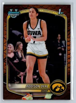 2025-26 Bowman Chrome Addison Deal Reptilian BCP-50 SP Refractor - Image 1