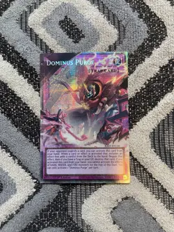 Yu-Gi-Oh Dominus Purge 1st Edition Extended Art Starlight Rare RA05-EN150 - Image 1
