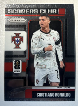 Cristiano Ronaldo 2026 Panini Prizm FIFA World Cup #21 SCORERS CLUB - Portugal - Image 1
