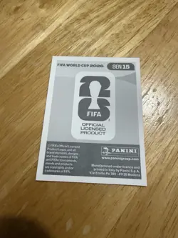 2026 Panini World Cup Stickers Sadio Mane Red Parallel Senegal SP - Image 2