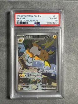 Raichu 211/193 Sv02: Paldea Evolved Holo PSA 10 - Image 1