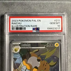 Raichu 211/193 Sv02: Paldea Evolved Holo PSA 10 - Image 3