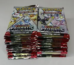 Lot of 36 Prismatic Evolutions Booster Pack x36 FACTORY SEALED PACKS Pokemon TCG - Image 1