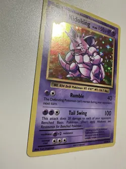 Nidoking 45/108 Holo Rare - 2016 Pokemon XY Evolutions - Image 3