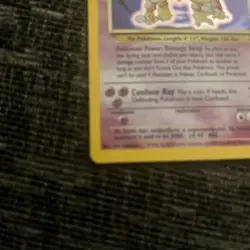 Pokemon TCG WOTC Alakazam 1/102 Holo 1999-2000 UK 4th Print Base Set NM/LP - Image 4